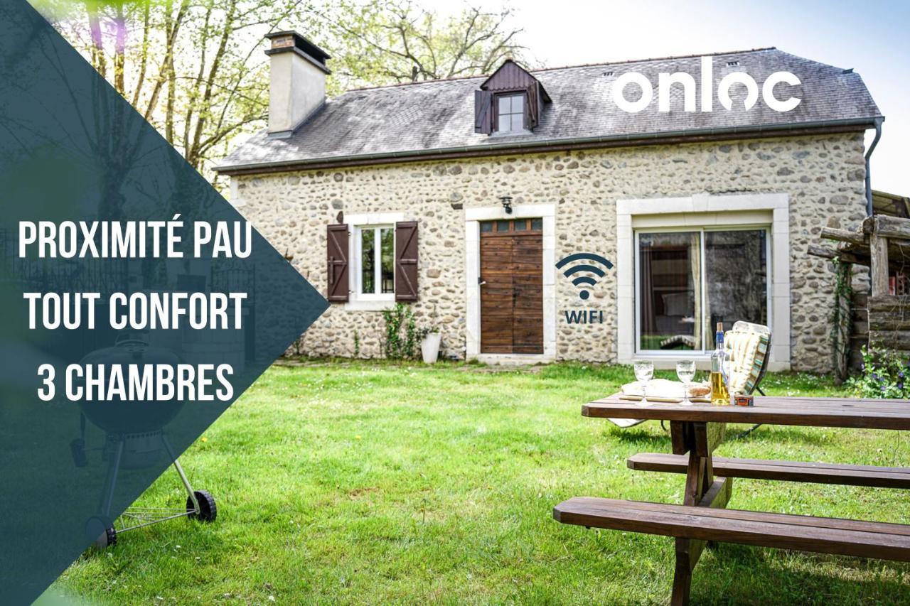 Maison de charme à proximité de Pau - 3 chambres - 6 p - Jardin Sendets  Esterno foto