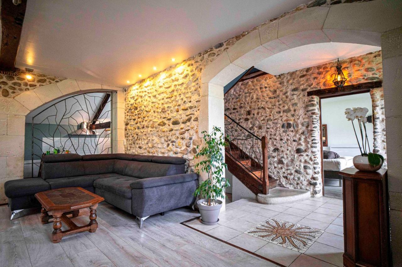 Maison de charme à proximité de Pau - 3 chambres - 6 p - Jardin Sendets  Esterno foto